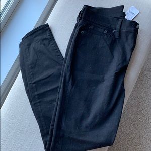 Women’s J. Crew factory black jeans sz 29
